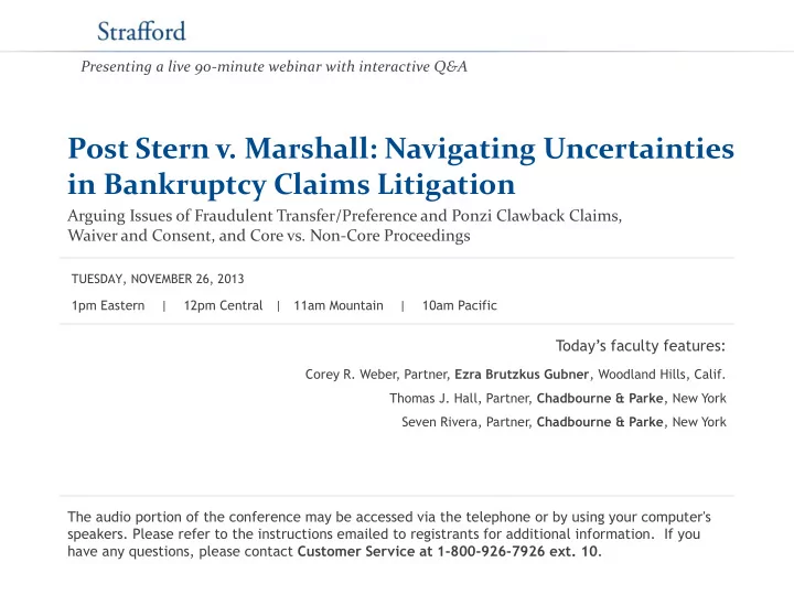 post stern v marshall navigating uncertainties in