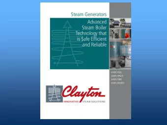 Steam Generators Clayton Industries Worldwide Headquarters City of Industry, California