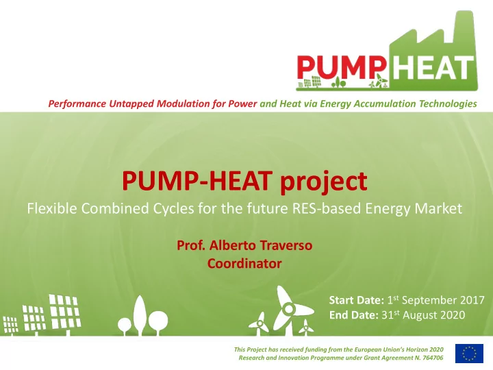 pump heat project