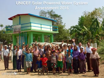 Assessment 2016  Background and objectives  Background    With programming in over 160