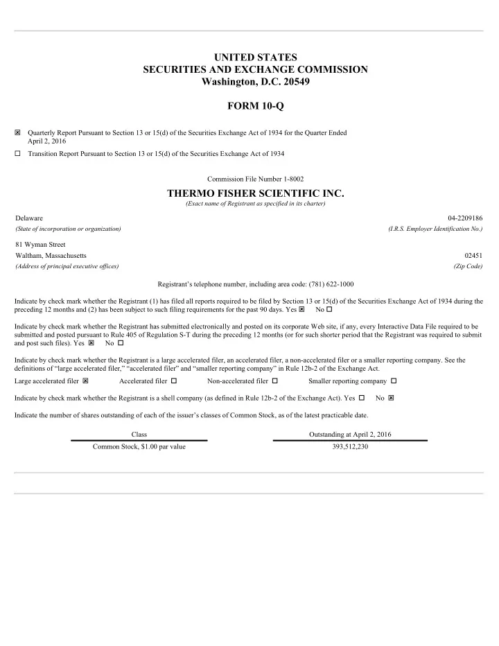 united states securities and exchange commission