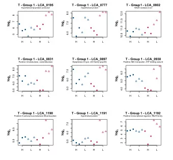 T - Group 1 - LCA_0195  T - Group 1 - LCA_0777  T - Group 1 - LCA_0802  Hypothetical lipoprotein