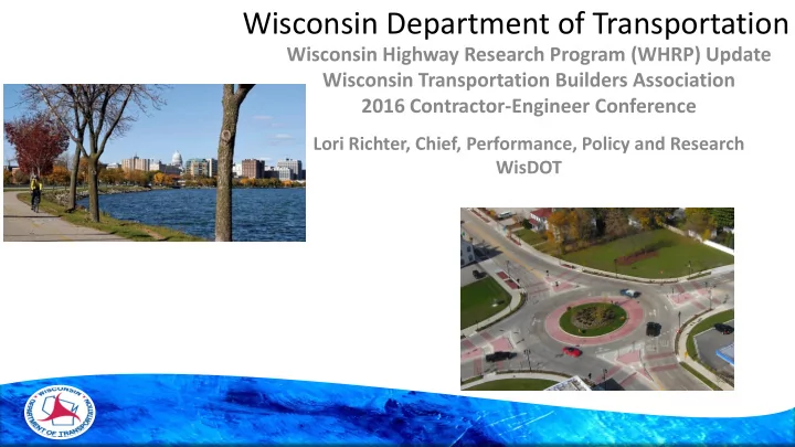 wisconsin department of transportation