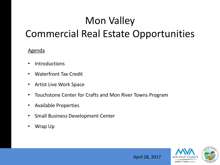 mon valley commercial real estate opportunities