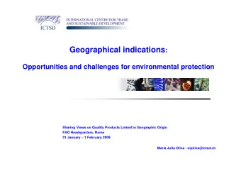 About ICTSD    Established in 1996, to    Intellectual Property and  contribute to a better