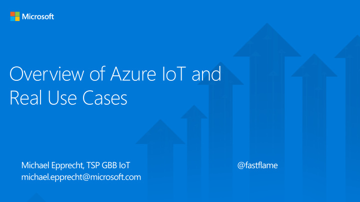 overview of azure iot and