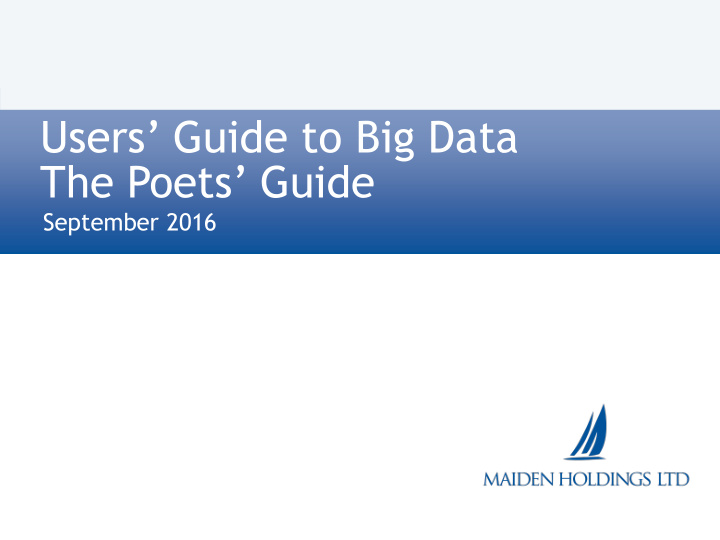 t he poets guide