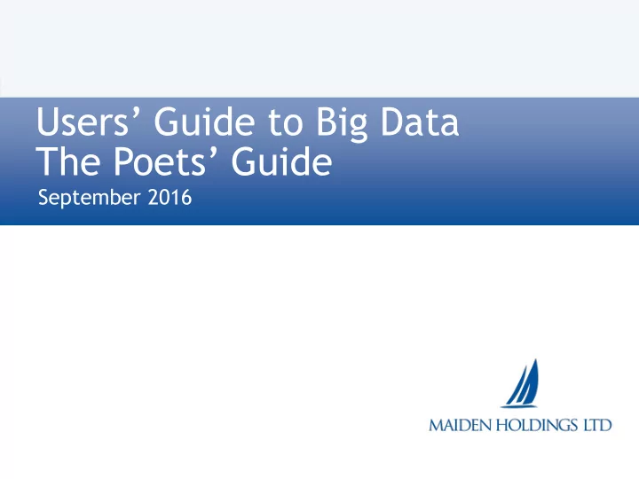 t he poets guide