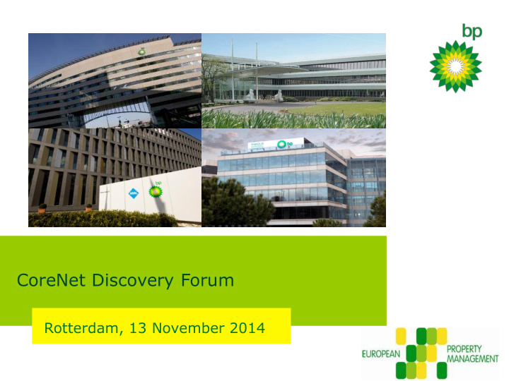 corenet discovery forum