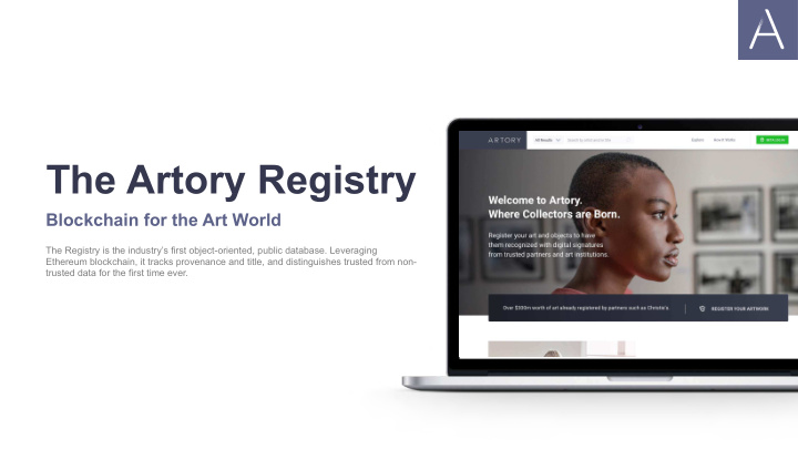 the artory registry