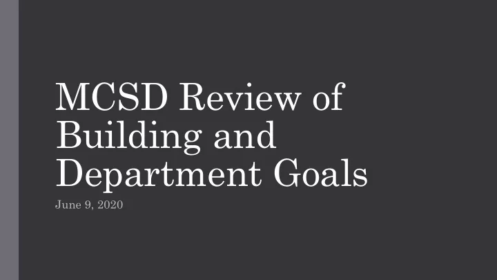 building and