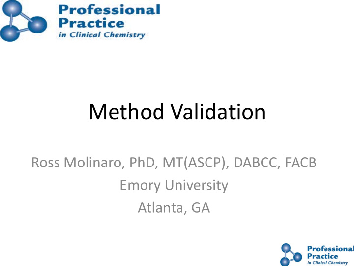 method validation
