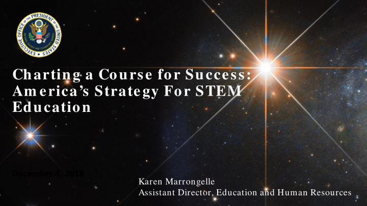 charting a course for success am erica s strategy for