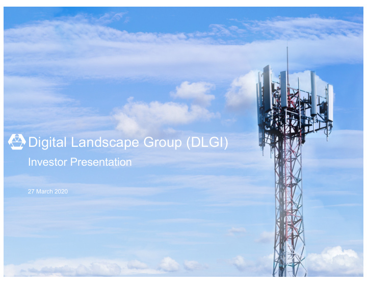 digital landscape group dlgi