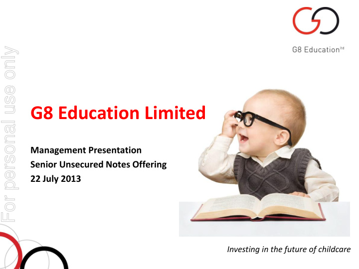 g8 education limited