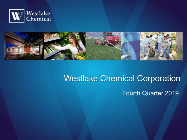 westlake chemical corporation