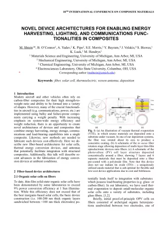 NOVEL DEVICE ARCHITECTURES FOR ENABLING ENERGY  HARVESTING, LIGHTING, AND COMMUNICATIONS FUNC-