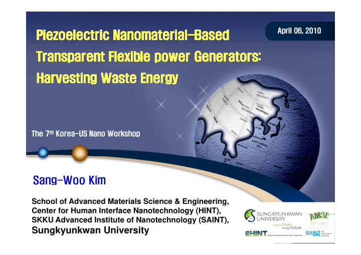 piezoelectric piezoelectric nanomaterial piezoelectric