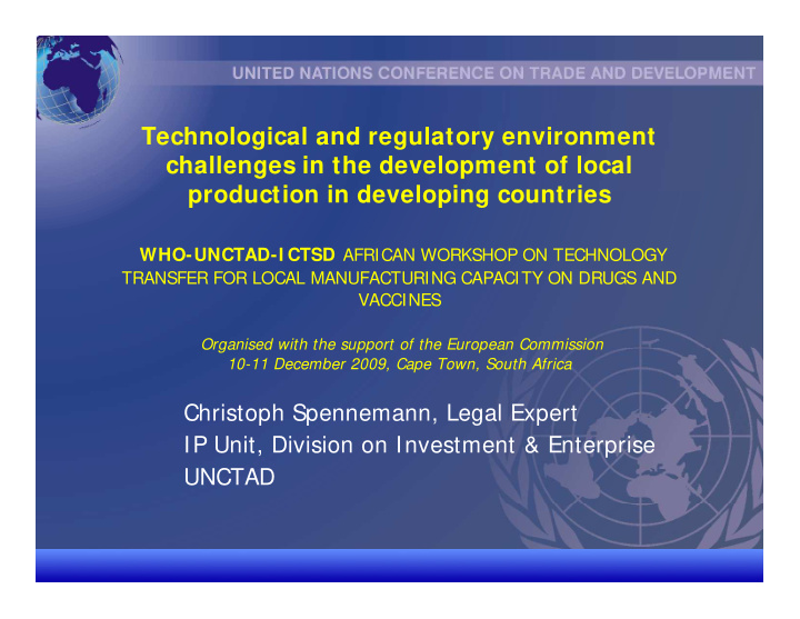 technological and regulatory environment challenges in