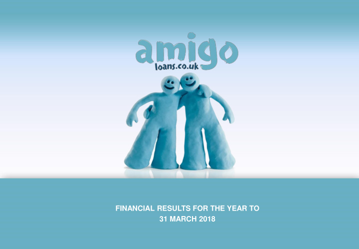 financial results for the year to