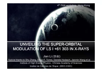 UNVEILING THE SUPER ORBITAL  UNVEILING THE SUPER ORBITAL  UNVEILING THE SUPER-ORBITAL  UNVEILING