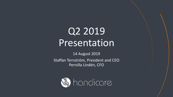 q2 2019 presentation