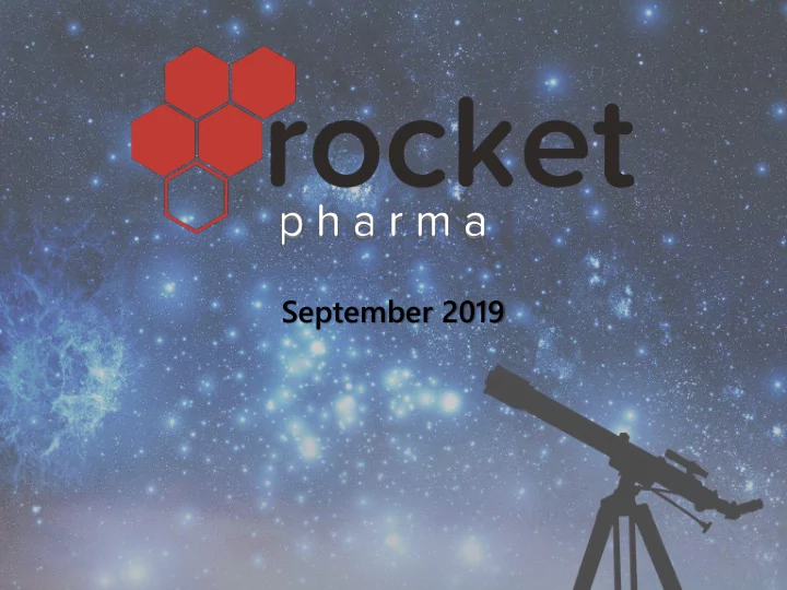 september 2019 important information