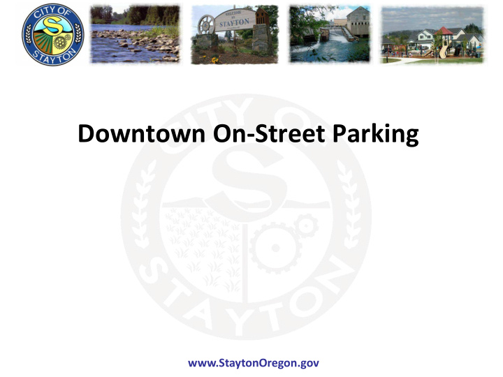 downtown on street parking