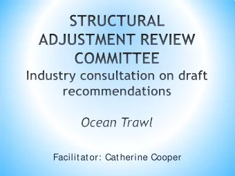 Facilitator: Catherine Cooper  Welcome    Introductions    Emergency procedures    Details