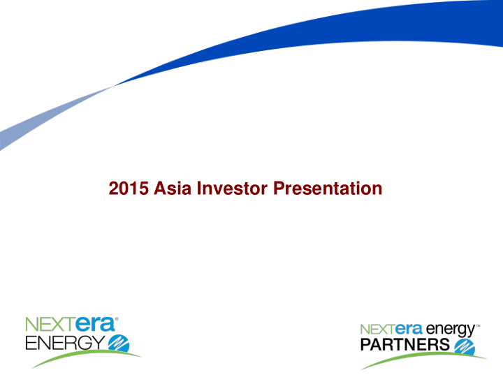 2015 asia investor presentation