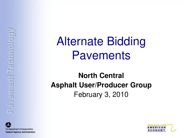 pavements