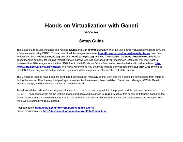 hands on virtualization with ganeti
