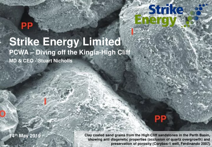 strike energy limited