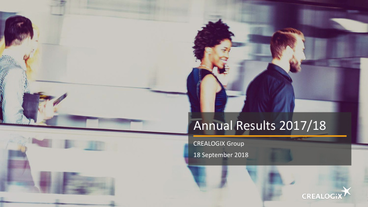 annual results 2017 18