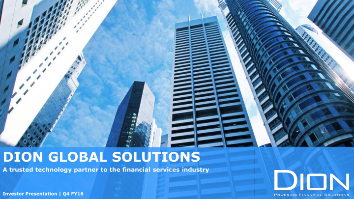 dion global solutions