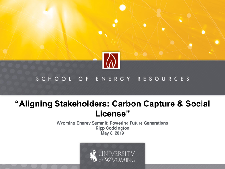 aligning stakeholders carbon capture social license