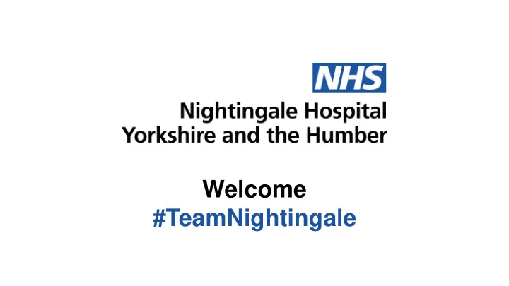teamnightingale staff wellbeing and psychological support