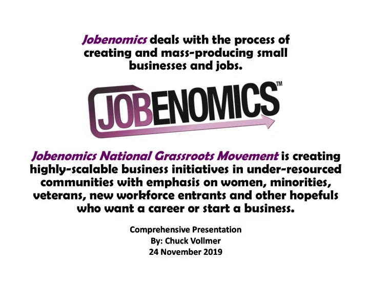 jobenomics