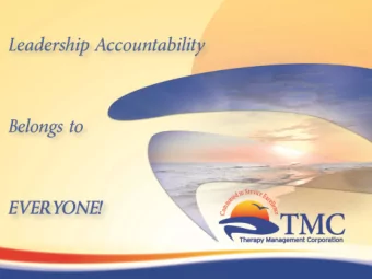 Accountability  the obligation to report, explain or justify something Personal