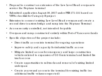 se rvic e  the  Ne ptune  te rmina l  Sub mitte d a pplic a tio n Aug ust 30, 2017 unde r PE