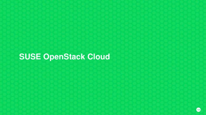 suse openstack cloud