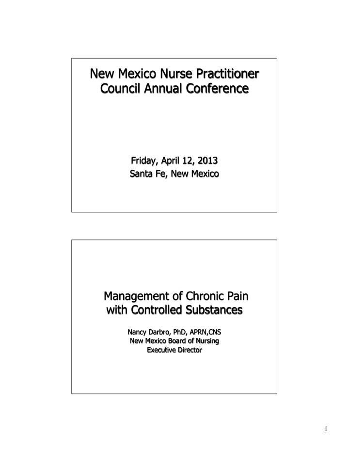new mexico nurse practitioner council annual conference