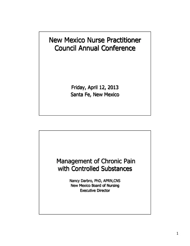 new mexico nurse practitioner council annual conference