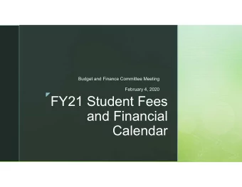 FY21 Student Fees  and Financial  Calendar    $30,257  $25,665  High School District