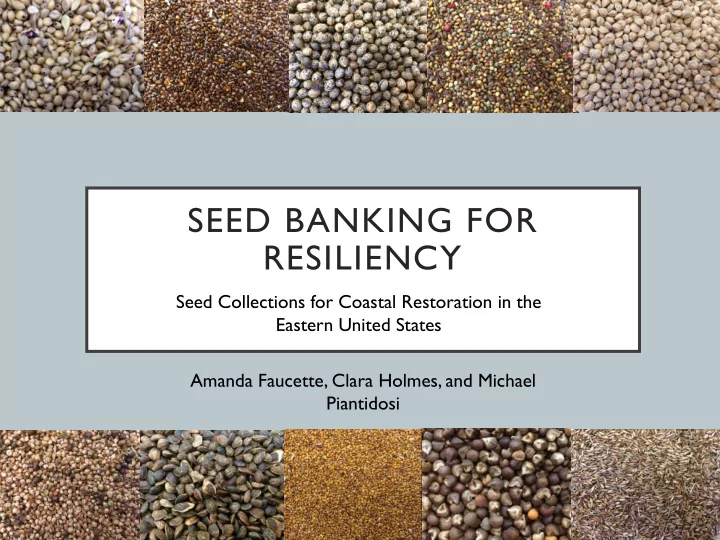 resiliency