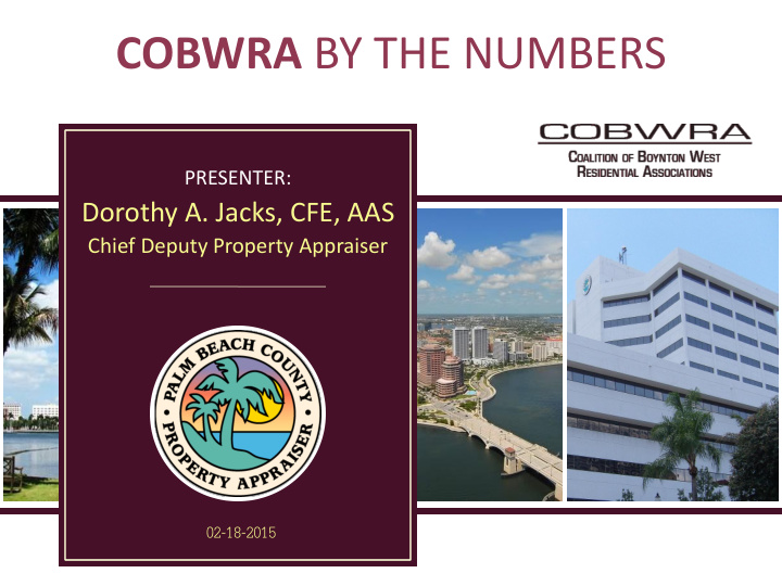 cobwra by the numbers