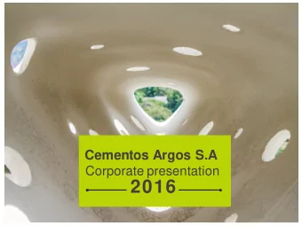 2016  DI  DISCLAI  CLAIMER  This document contains forward-looking statements and  information