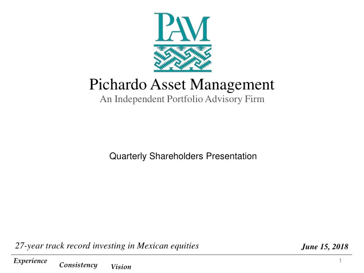 pichardo asset management