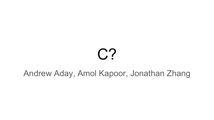 c