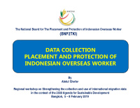 data collection placement and protection of indonesian